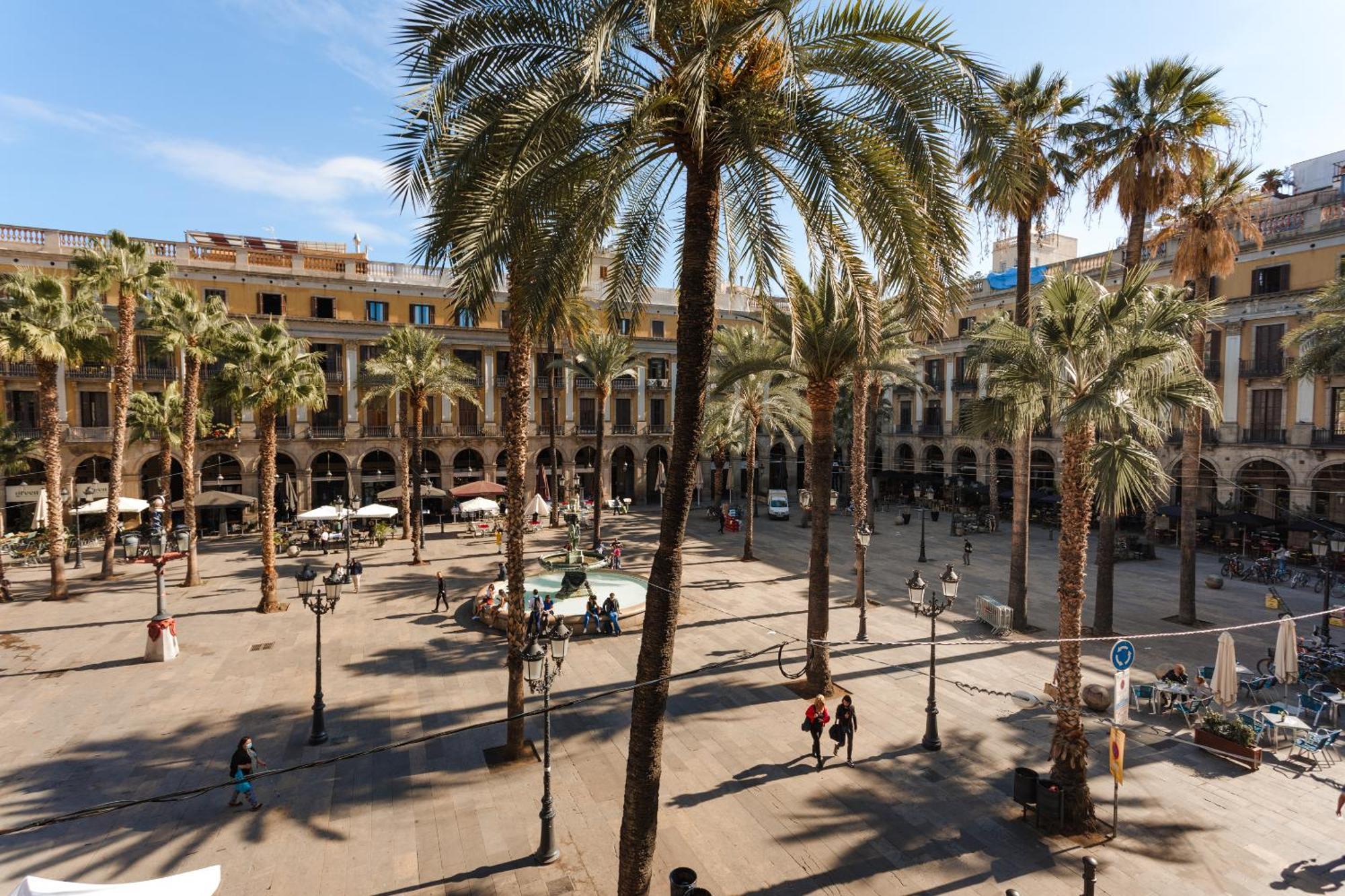호텔 Do 플라카 레이알 Gl 바르셀로나 외부 사진 Plaça Reial